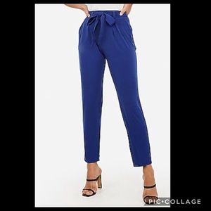 EXPRESS Paperbag Ankle Pants 👖